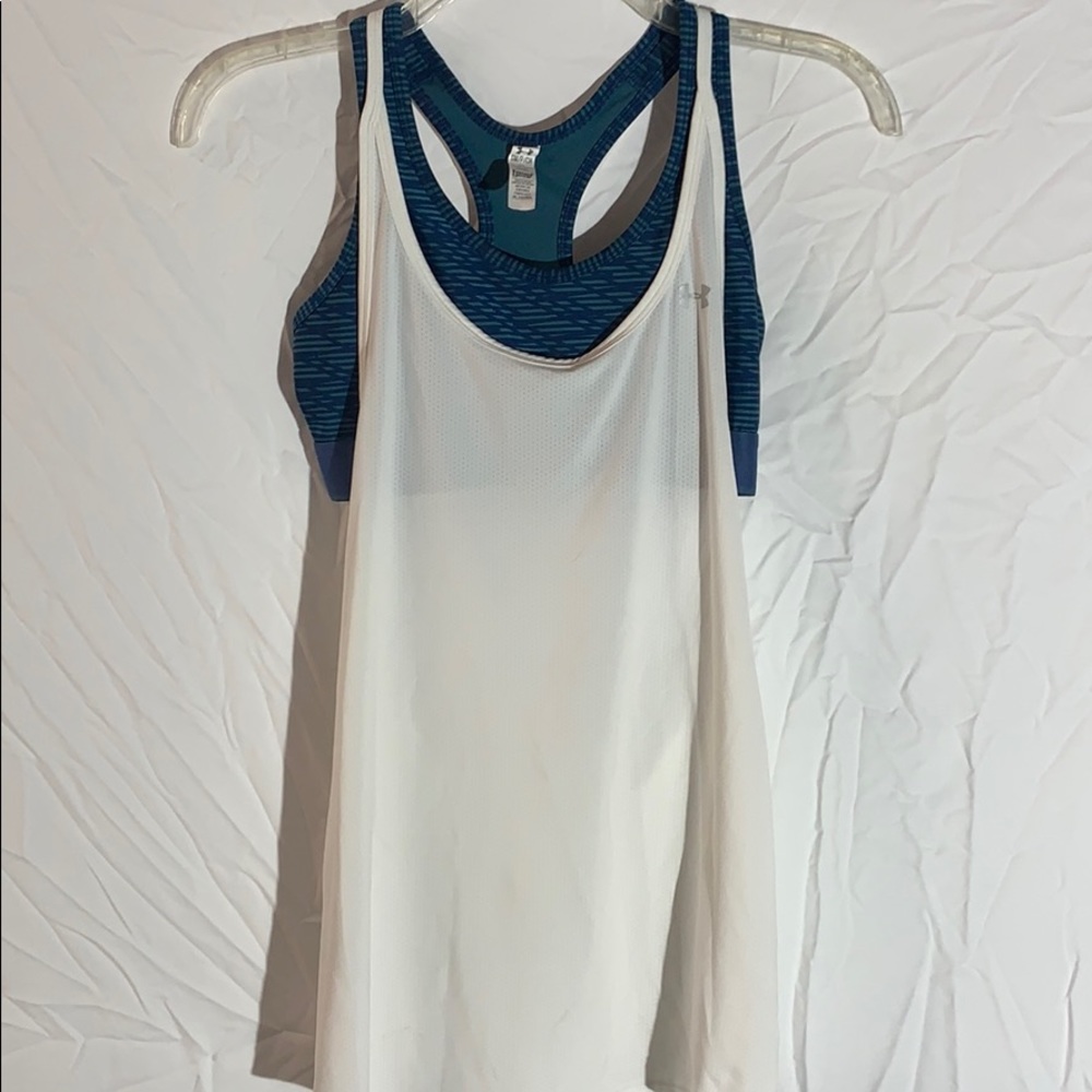 2in1 Under Armor Sports Bra/Tank Top